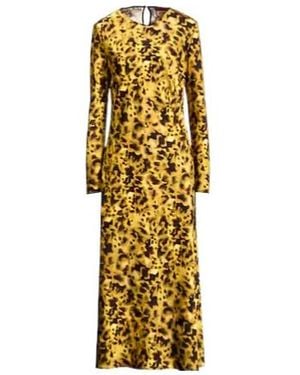 MAX&Co. Multicoloured Satin Dress - Metallic
