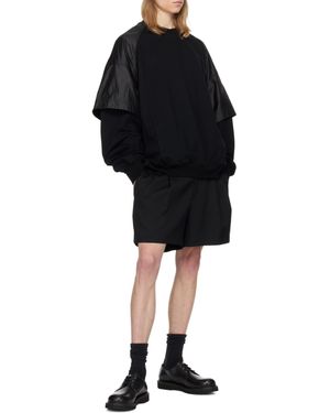 Juun.J Long Sleeve Sweatshirt - Black