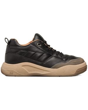 Ami Paris Sn1509 Leather Sneakers - Black