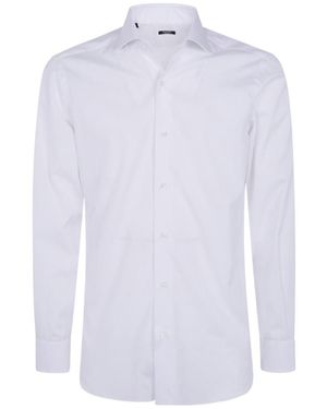 Barba Napoli Long-Sleeved Shirt - White