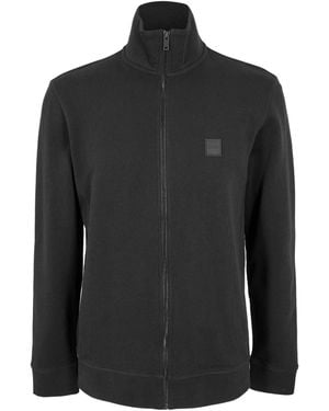 BOSS Standcollar Fullzip Jacket - Black