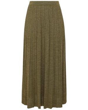 Zimmermann Elastic Waist Skirt - Green