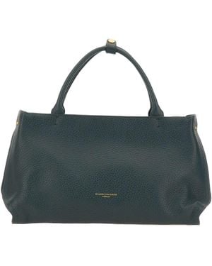 Gianni Chiarini Amal Hammered Leather Tote Bag - Green