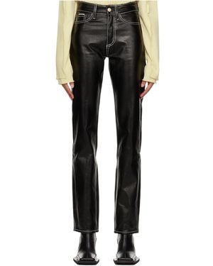 Eytys Five-Pocket Denim Trousers - Black