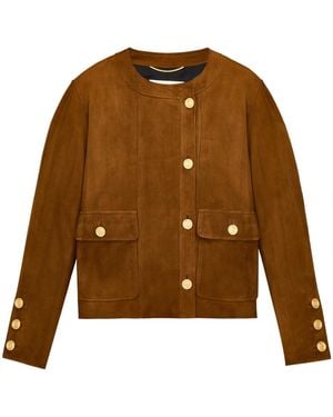 Saint Laurent Short Jacket - Brown