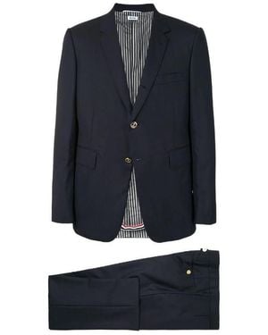 Thom Browne Classic Two Piece Suit - Blue