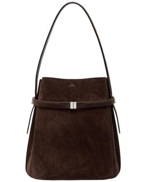 TOTEME Logo Bucket Bag - Brown
