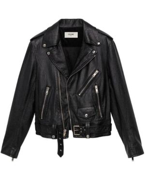 Celine Classic Biker Jacket - Black