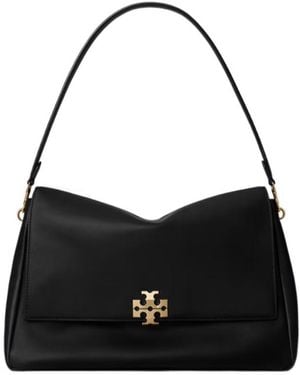 Tory Burch Charlie Large Shoulder Bag - Black