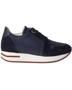 Loro Piana My Wind Flat Casual Sneakers - Blue