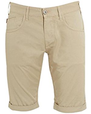 Armani Jeans Logo Detail Shorts - Natural