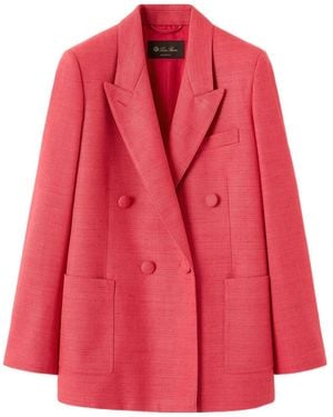 Loro Piana Genny Blazer - Red