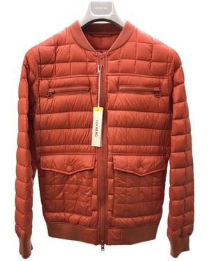 Iceberg Quilted Down Jacket - Orange