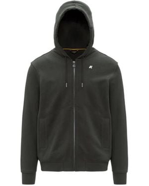 K-Way Hooded Sweatshirt - Black