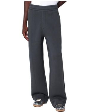 Ami Paris Straight-Leg Sweatpants - Blue