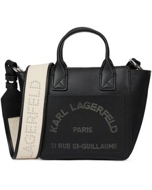 KARL LAGERFELD K/Daily Top-Handle Tote Bag - Black