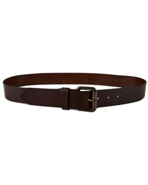 Barbour Allanton Leather Belt - White