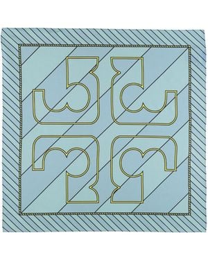 Tory Burch Scarves Foulards - Blue