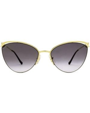 Cartier Panthère Cat-Eye Sunglasses - White