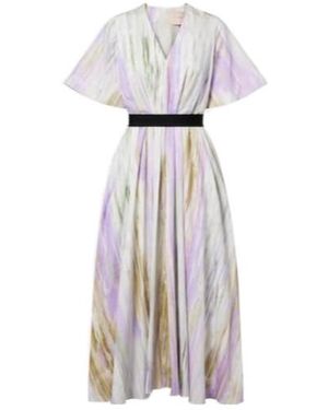ROKSANDA Sana Printed Cotton Maxi Dress - White