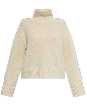 Lisa Yang Femi Turtleneck Knitted Jumper - Natural