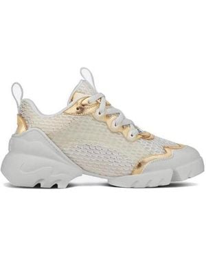 Dior Logo Casual Sports Shoes - Natural