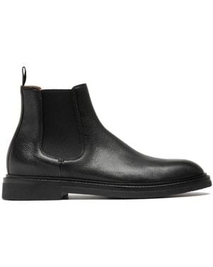 Officine Creative Dude Flexi Leather Chelsea Boots - Black
