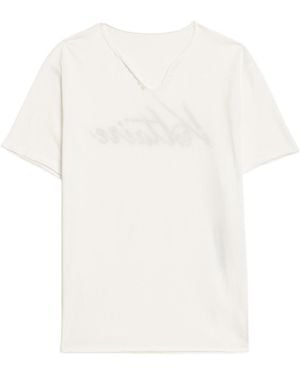 Zadig & Voltaire Monastir Notched T-Shirt - White