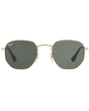 Ray-Ban Hexagonal Frame Sunglasses - Metallic