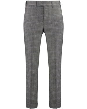 PT01 Virgin Wool Dress Trousers - Grey