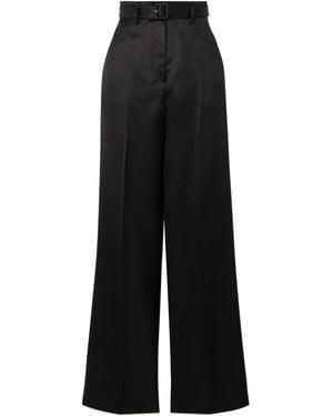Gabriela Hearst Belt Loop Casual Trousers - Black