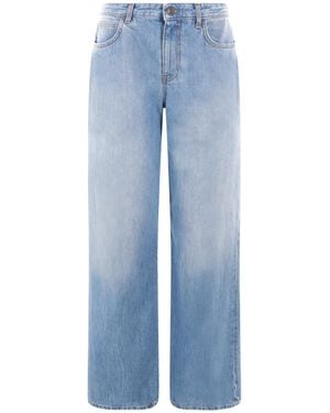 The Row Wide Leg Jeans - Blue