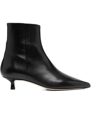 Aeyde Pointed-Toe Ankle Boots - Black