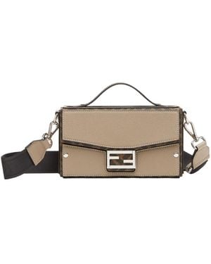 Fendi Ff Soft Trunk Baguette - Multicolour