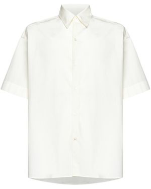 Studio Nicholson Plain Cotton Shirt - White