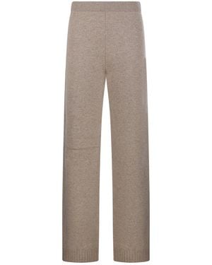 Tory Burch Elastic Waist Joggers - Grey