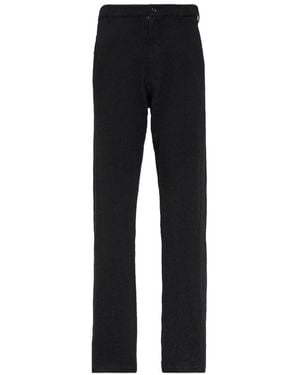Comme des Garçons Belt Loop Casual Trousers - Black