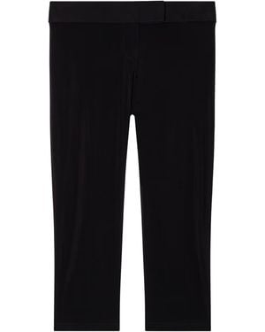 Magda Butrym Stretch Capri Pants - Black