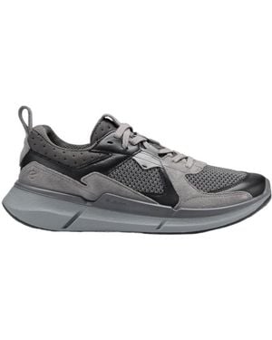 Ecco Biom Lace-Up Sneakers - Gray