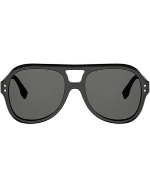 Fendi Geometric Sunglasses - Multicolor