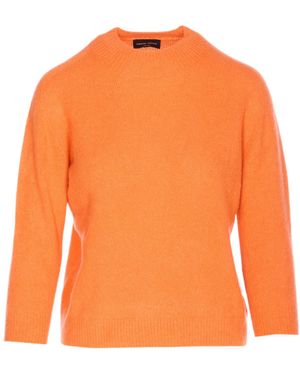 Roberto Collina Crewneck Sweater - Orange