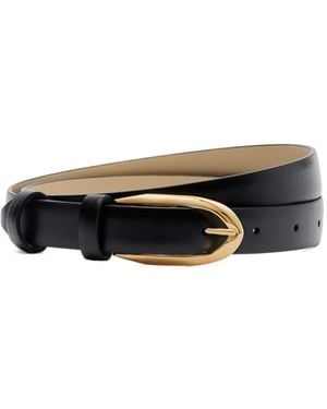 Givenchy Pinch Leather Belt - White