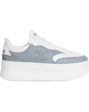 Celine Block Sneaker With Triomphe - Blue