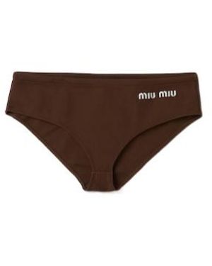 Miu Miu Swimsuit - Brown