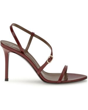 Giuseppe Zanotti 90Mm Buckle-Detail Stiletto Sandals - Pink