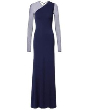 Ralph Lauren Brynn Jersey Gown - Blue