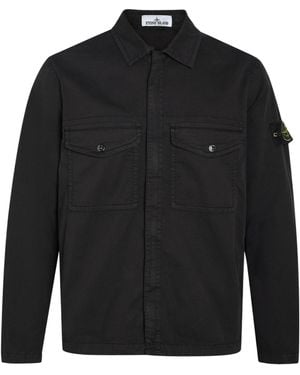 Stone Island Stretchy Comfortable Jacket - Black