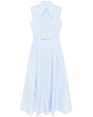 Gabriela Hearst Becca Maxi Dress - Blue