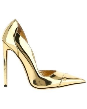 Jimmy Choo Brigitte 120 Court Shoes - Metallic