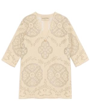 Valentino Short Dress - Natural